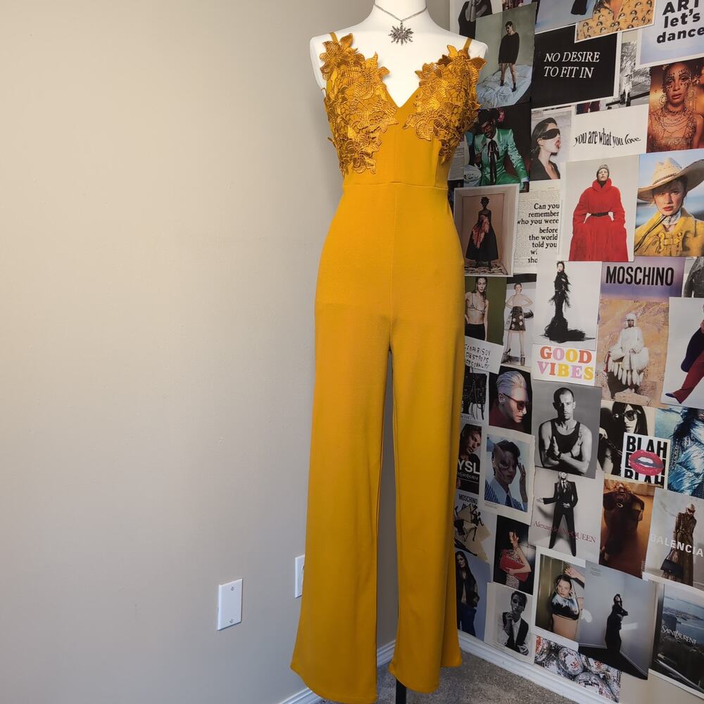 Retro Bohemian Floral Jumpsuit